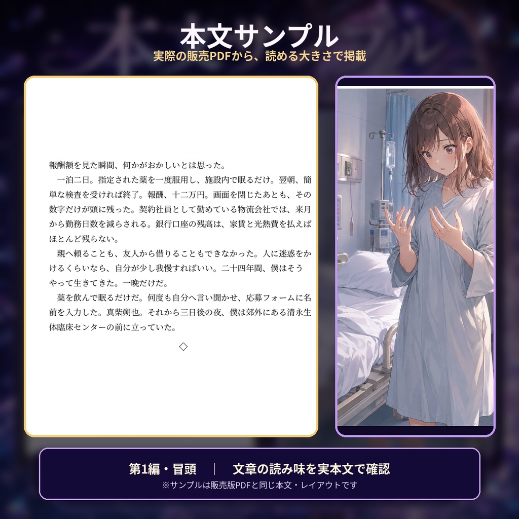Prism Closet ―六つの変身、六つの選択―【TSF/女体化/男の娘・全6編・約8万字】