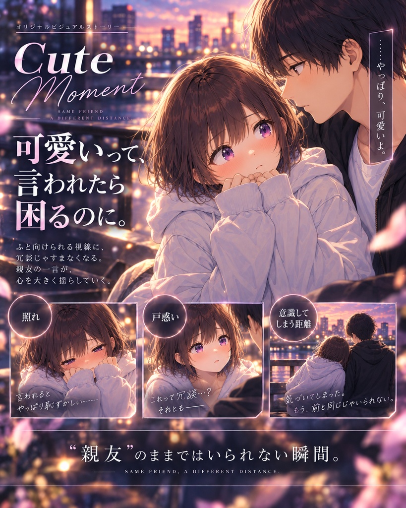 【公開記念セール】親友だったはずの僕が、彼の視線を意識してしまうまで【TSF CG集】