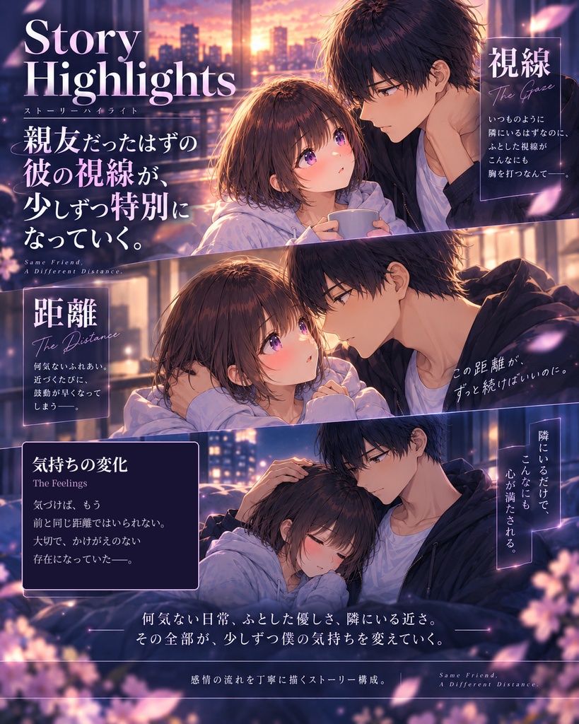 【公開記念セール】親友だったはずの僕が、彼の視線を意識してしまうまで【TSF CG集】