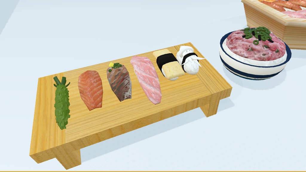 イカが握った寿司(9点)