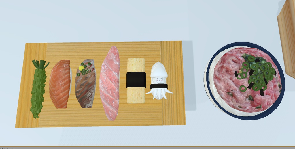 イカが握った寿司(9点)