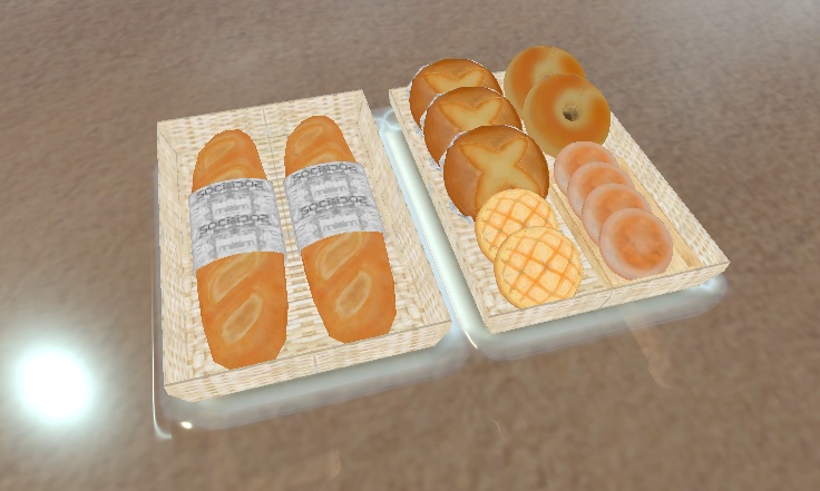 早起きして作ったパン