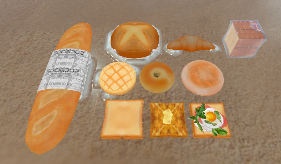 早起きして作ったパン