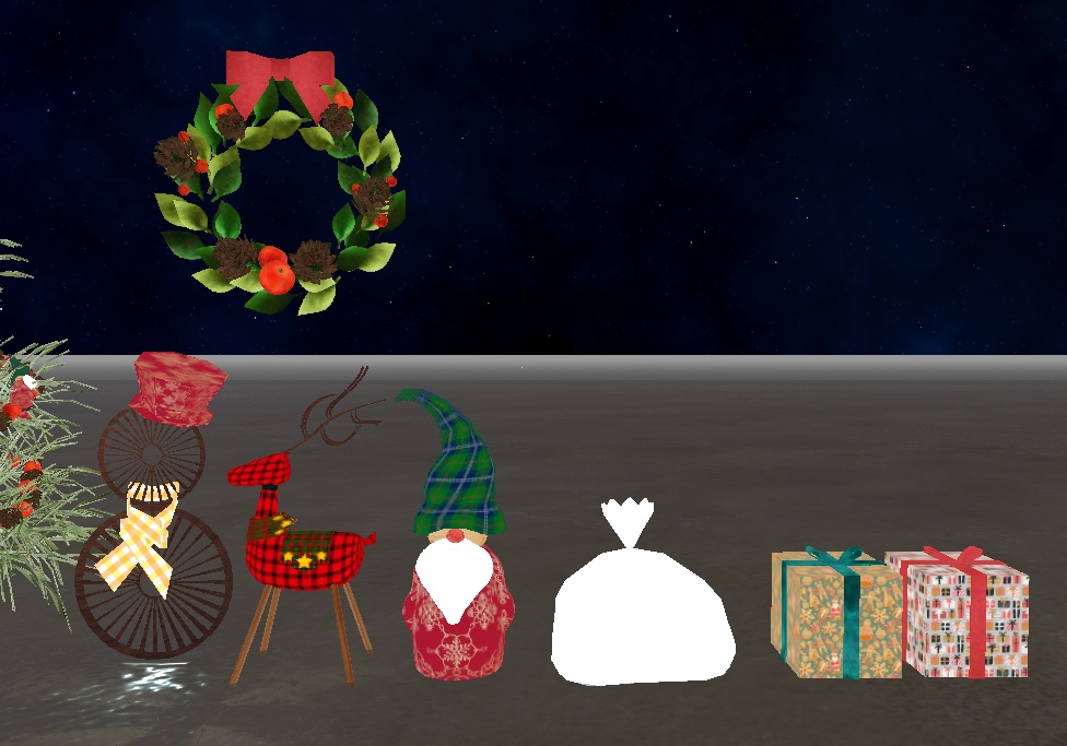 パーティーグッズとクリスマスセット