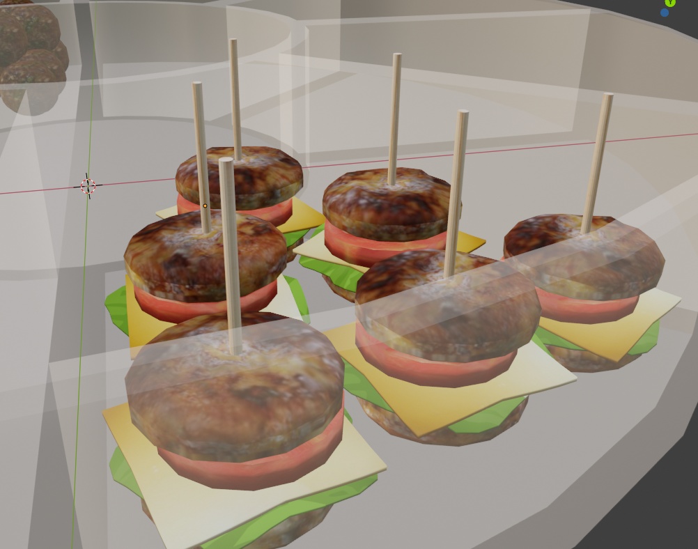 【VRChat想定】オードブルで家族ごっこ