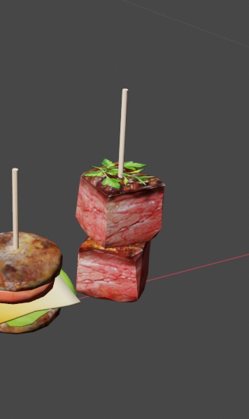 【VRChat想定】オードブルで家族ごっこ