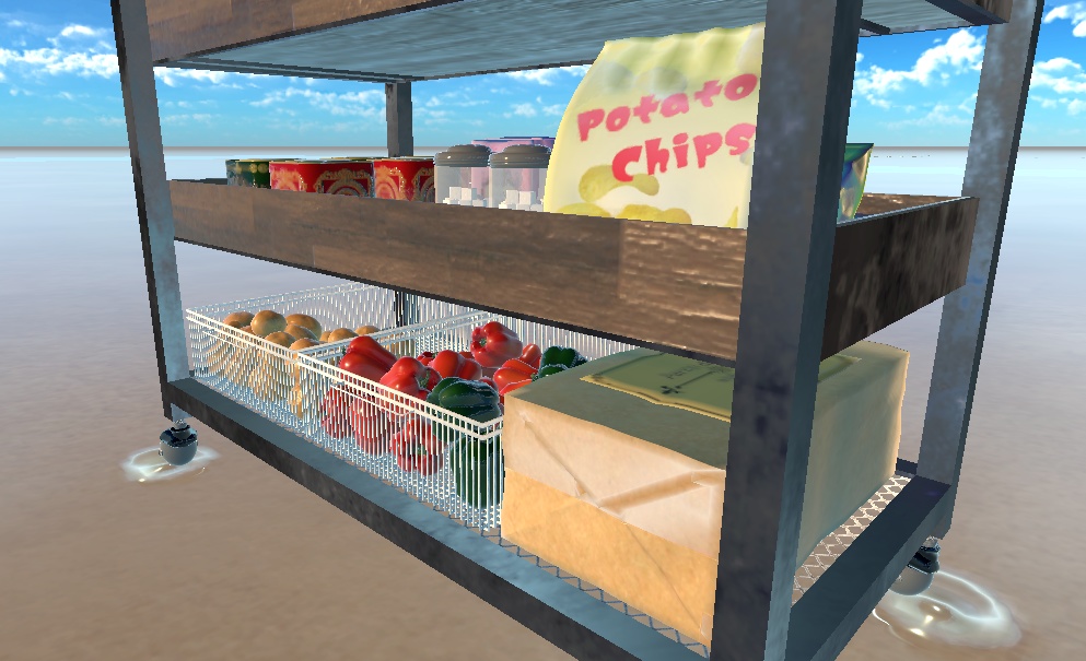 キッチンワゴン フルセット(65点)