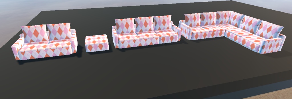 たくさん作りすぎたソファ(92点)