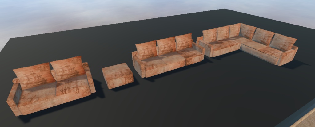 たくさん作りすぎたソファ(92点)