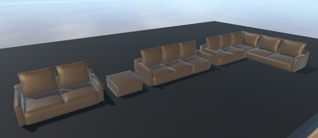 たくさん作りすぎたソファ(92点)