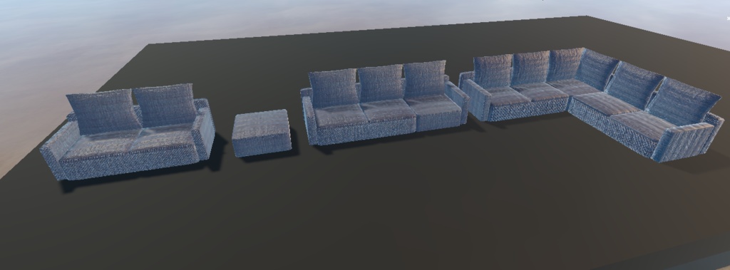 たくさん作りすぎたソファ(92点)