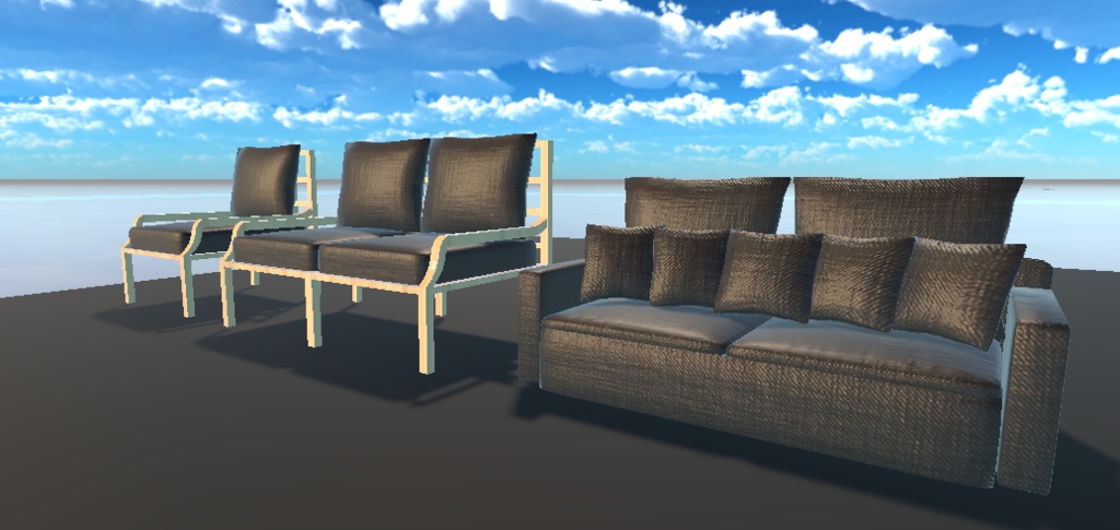 たくさん作りすぎたソファ(92点)