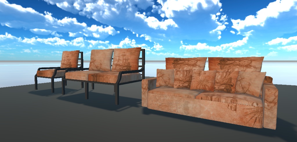 たくさん作りすぎたソファ(92点)