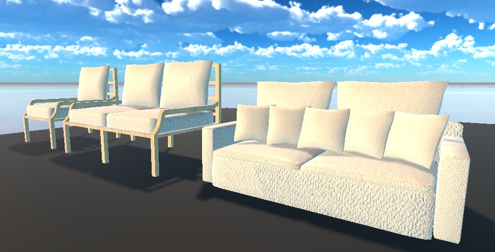 たくさん作りすぎたソファ(92点)