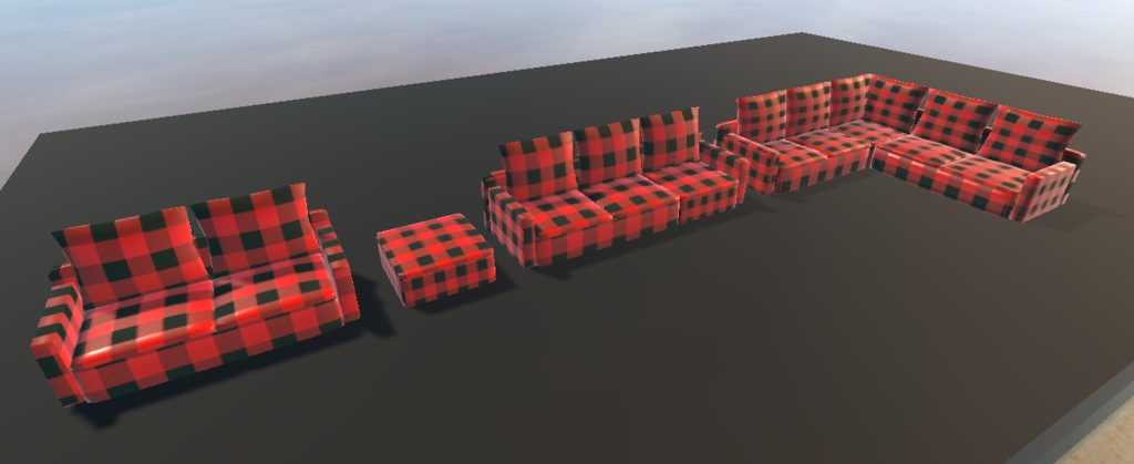 たくさん作りすぎたソファ(92点)