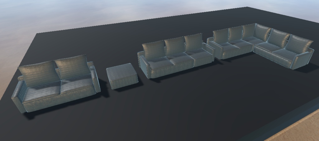 たくさん作りすぎたソファ(92点)