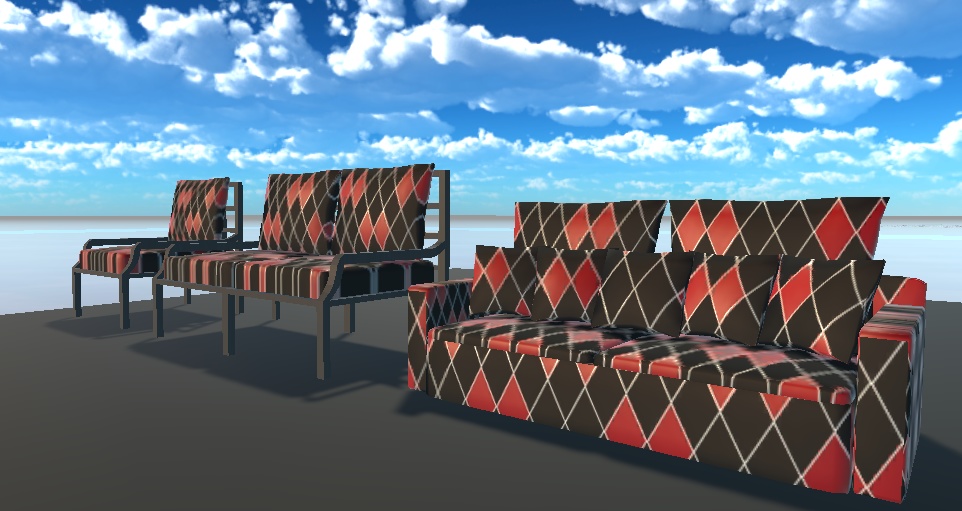 たくさん作りすぎたソファ(92点)