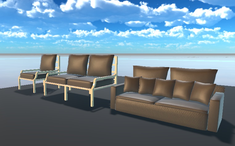 たくさん作りすぎたソファ(92点)