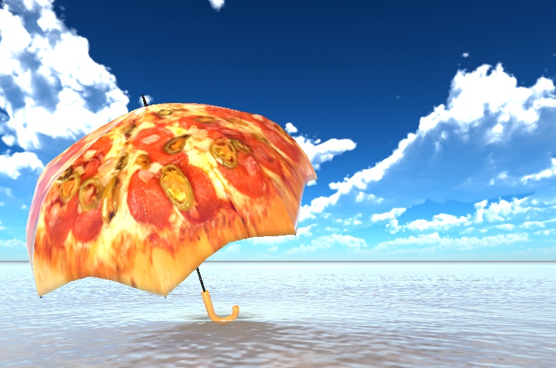 【VRChat想定】雨が降ってなくてもイイ傘(12点)