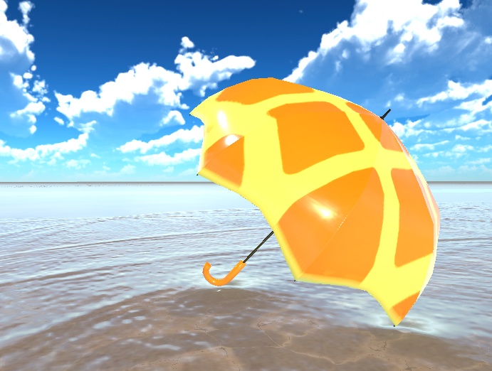 【VRChat想定】雨が降ってなくてもイイ傘(12点)