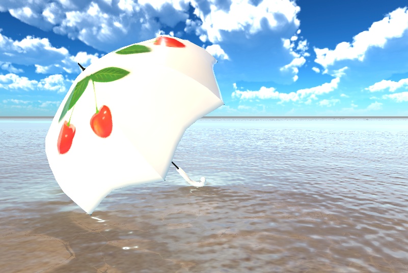 【VRChat想定】雨が降ってなくてもイイ傘(12点)