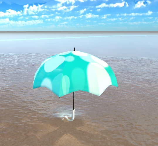 【VRChat想定】雨が降ってなくてもイイ傘(12点)