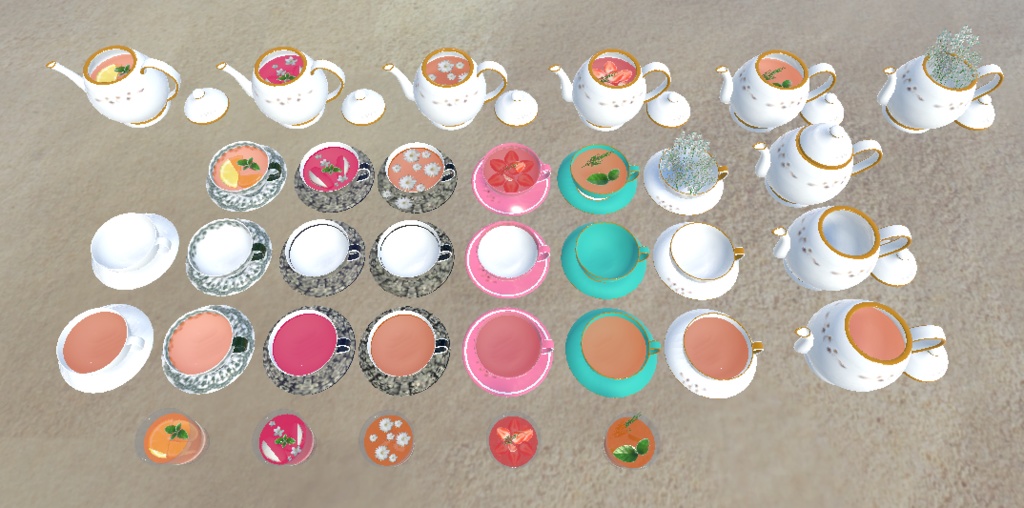 優雅なお紅茶(42点)