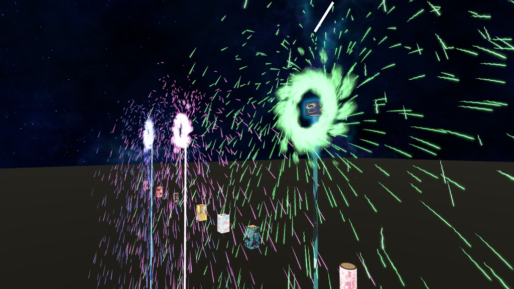 【VRChat想定】大人買い花火(30点)