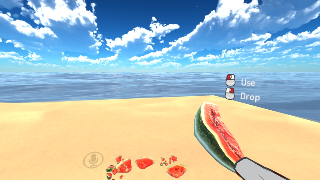 【VRChat想定】スイカ割りセット(20点)