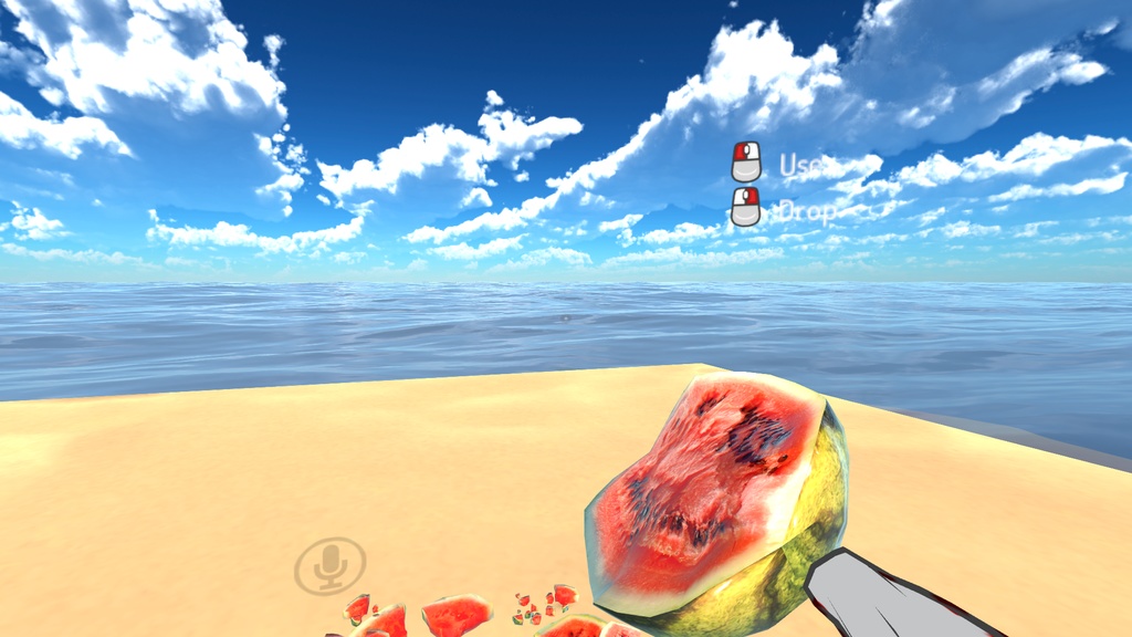 【VRChat想定】スイカ割りセット(20点)