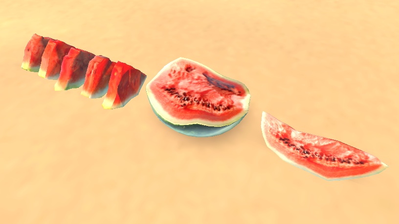 【VRChat想定】スイカ割りセット(20点)