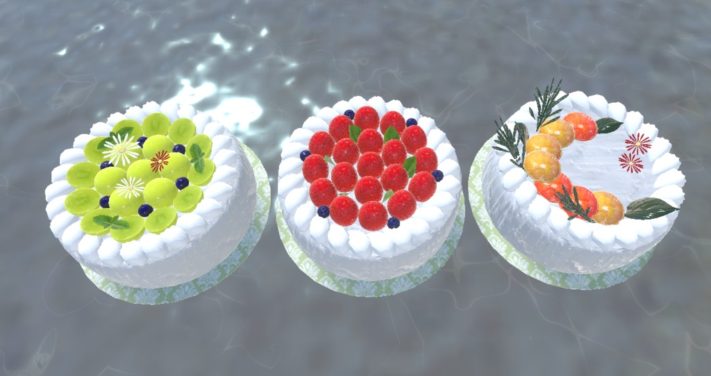 ケーキ屋さんのケーキ(15点)