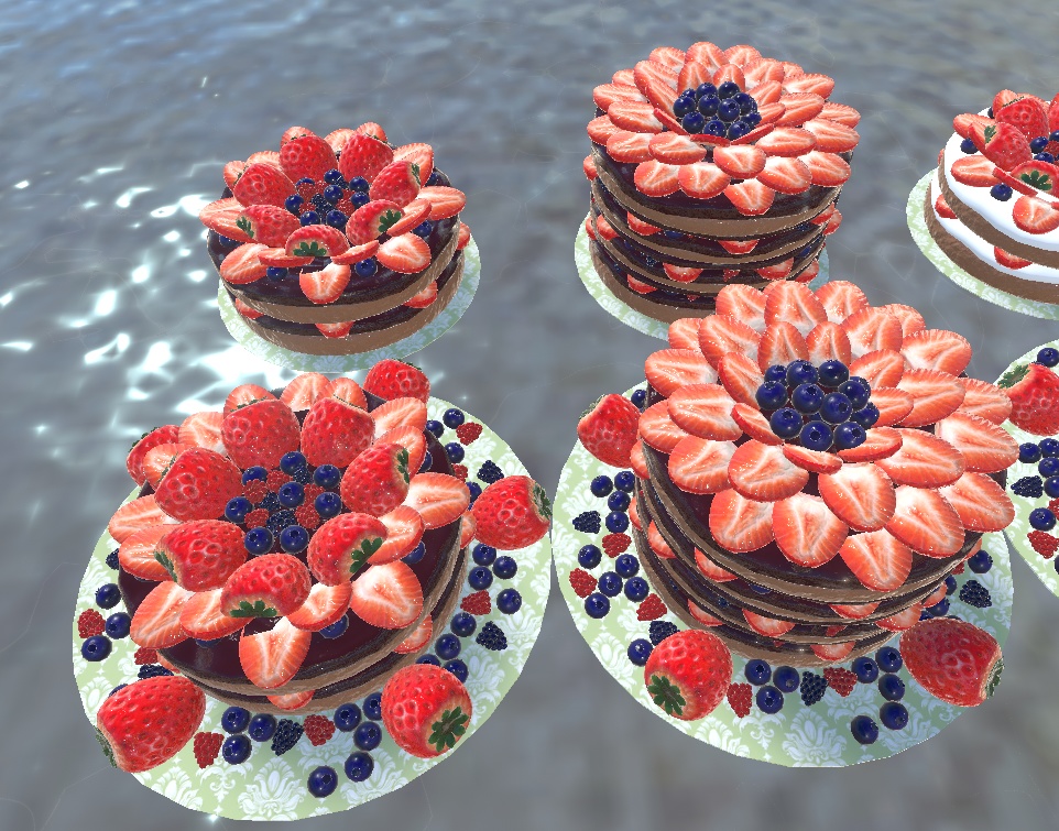 ケーキ屋さんのケーキ(15点)