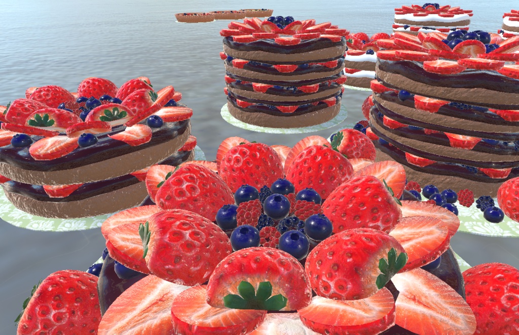 ケーキ屋さんのケーキ(15点)