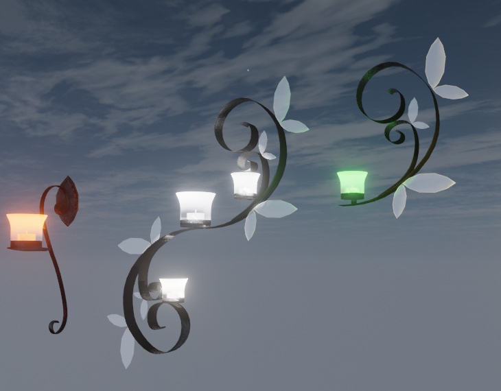 街灯とブラケットライト(44点)