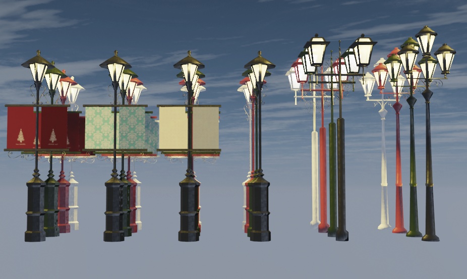 街灯とブラケットライト(44点)