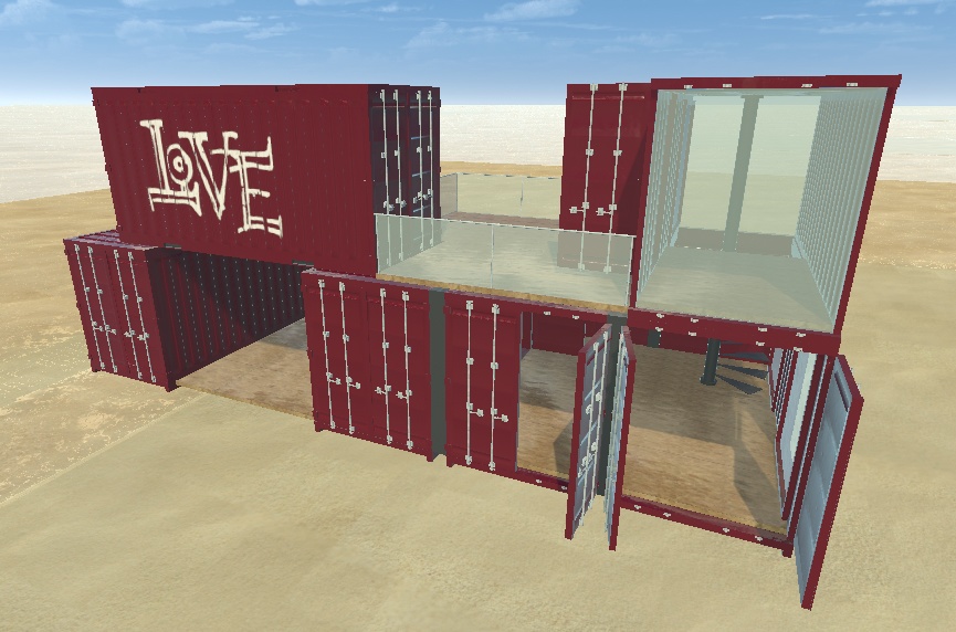 コンテナとコンテナハウス(17点)