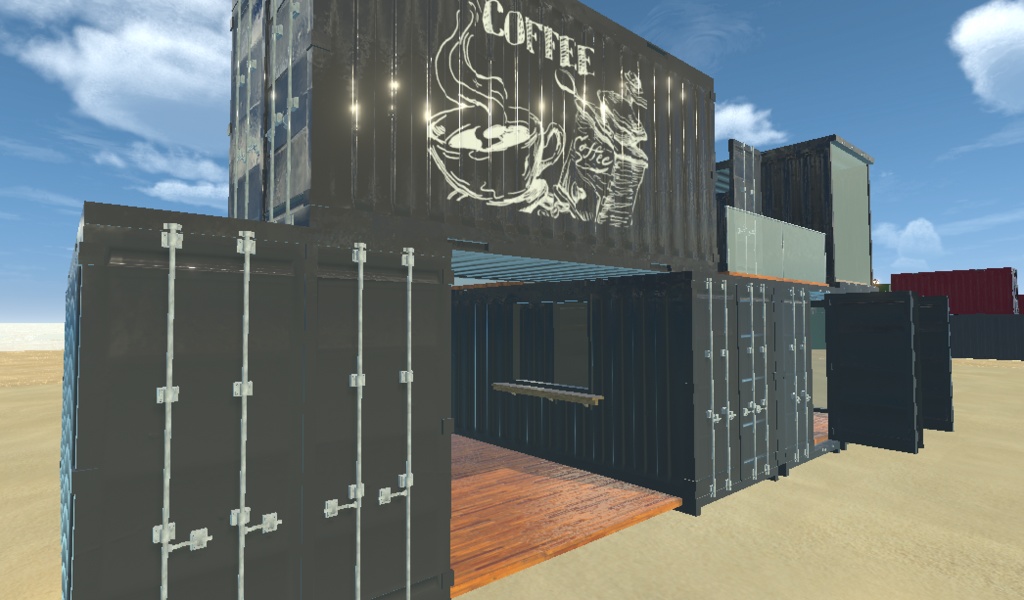 コンテナとコンテナハウス(17点)