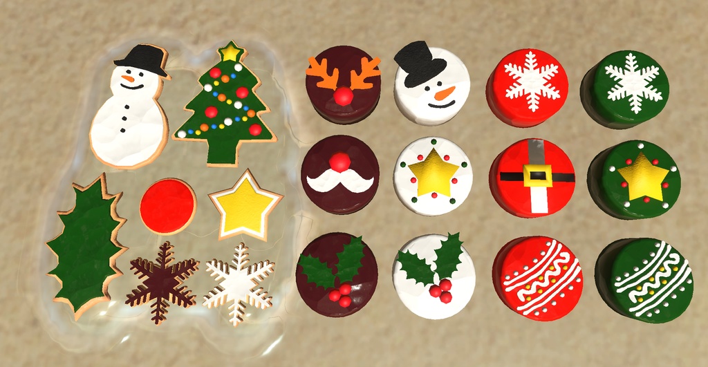 クリスマスイーツ(33点)