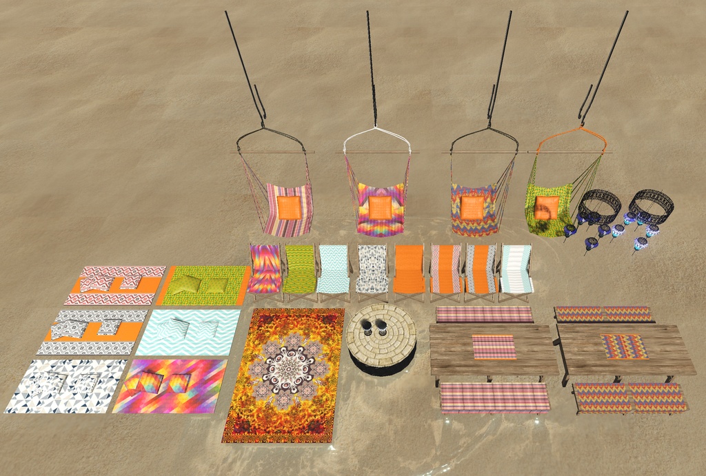 異国気分を味わうインテリア(43点)