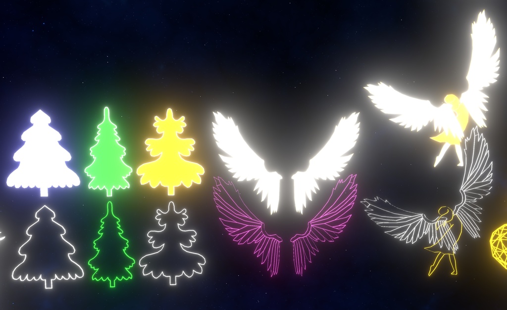 多種多様だよーイルミネーション(おまけXmas付き)(79点)