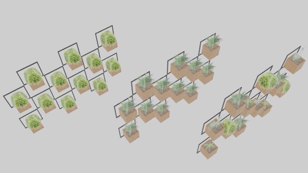 グリーンインテリアセット(39点)
