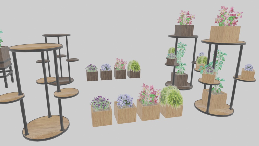 グリーンインテリアセット(39点)