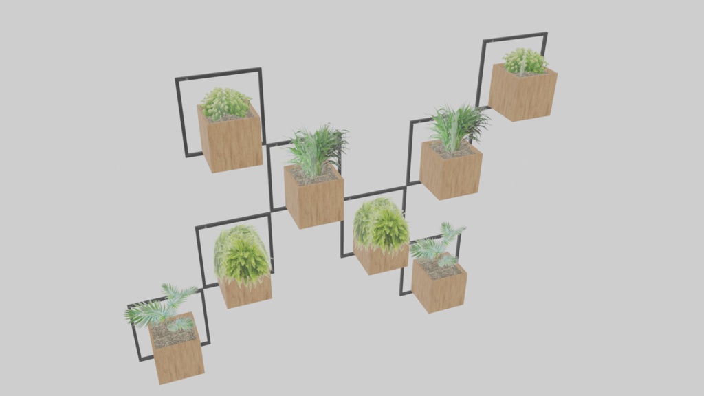 グリーンインテリアセット(39点)