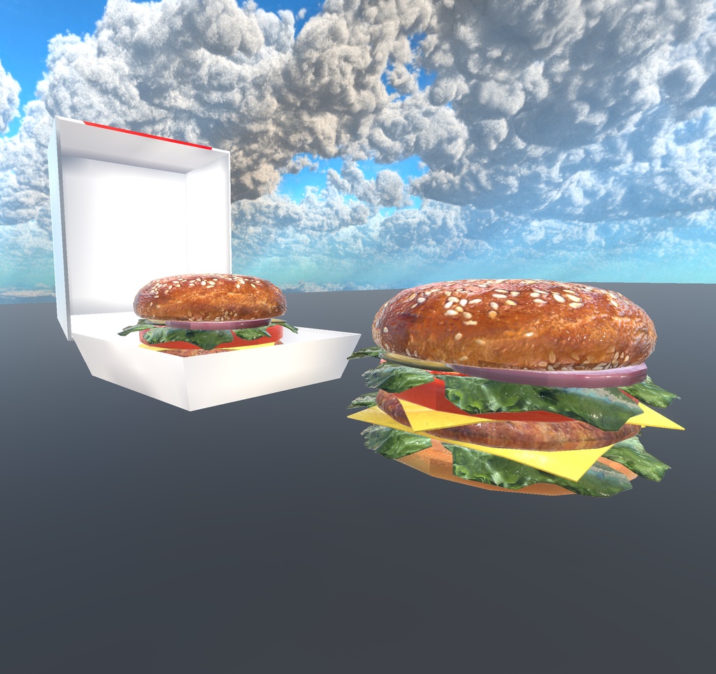 ハンバーガー屋さんごっこ(24点)