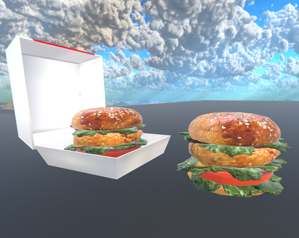 ハンバーガー屋さんごっこ(24点)