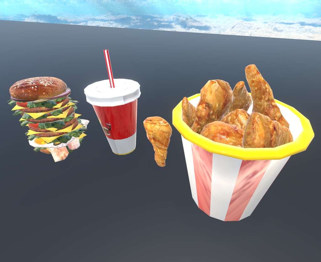 ハンバーガー屋さんごっこ(24点)