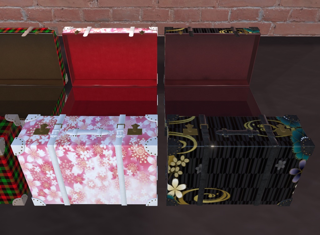 アンティークなトランクケース(63点)