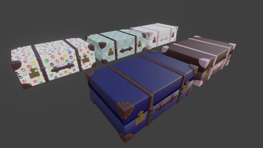 アンティークなトランクケース(63点)