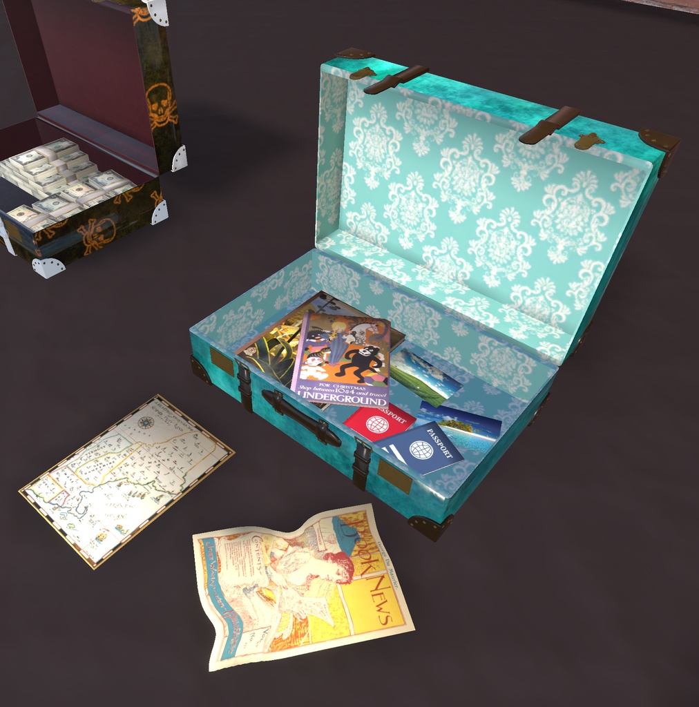 アンティークなトランクケース(63点)